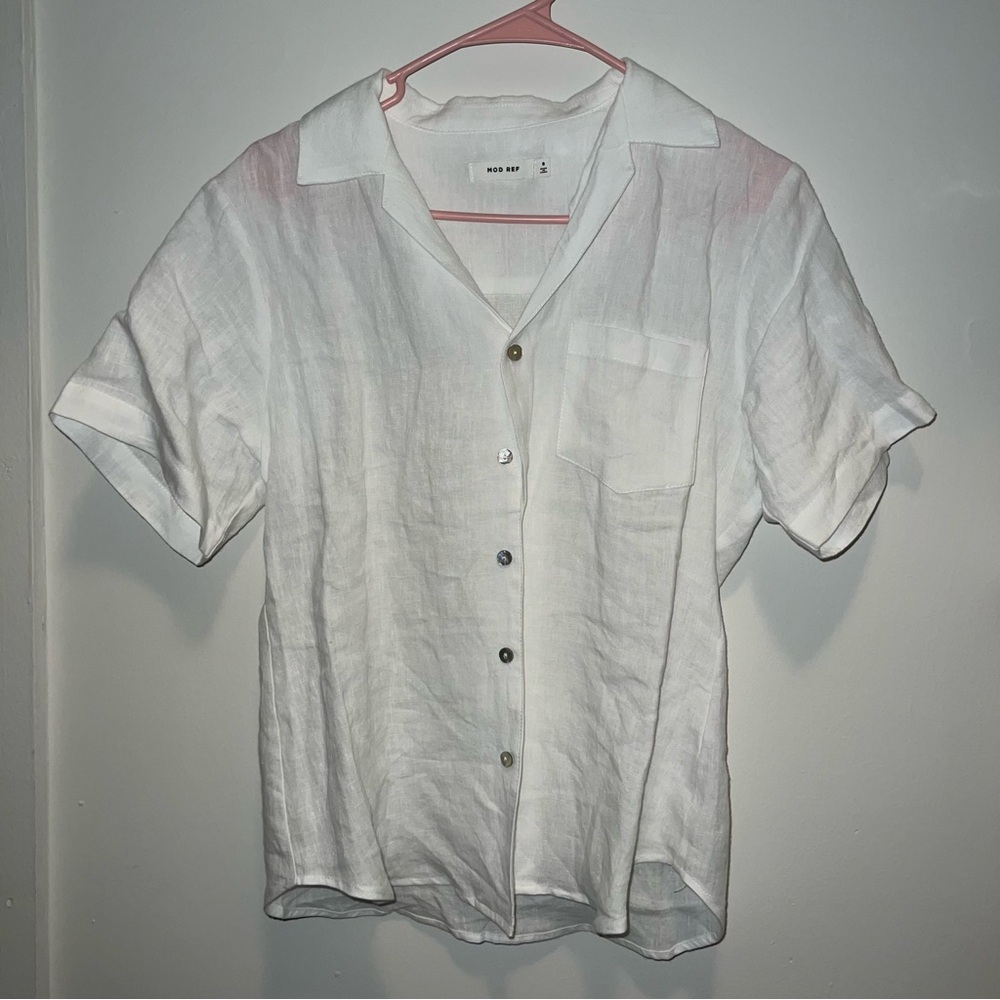 Mod Ref Stella Linen Top - image 5